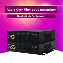 ZY-HA101 Audio Data Transmission 20km Audio Over Fiber Optic Audio Converter Audio Fiber Optical Extender Via FC Fiber Cable