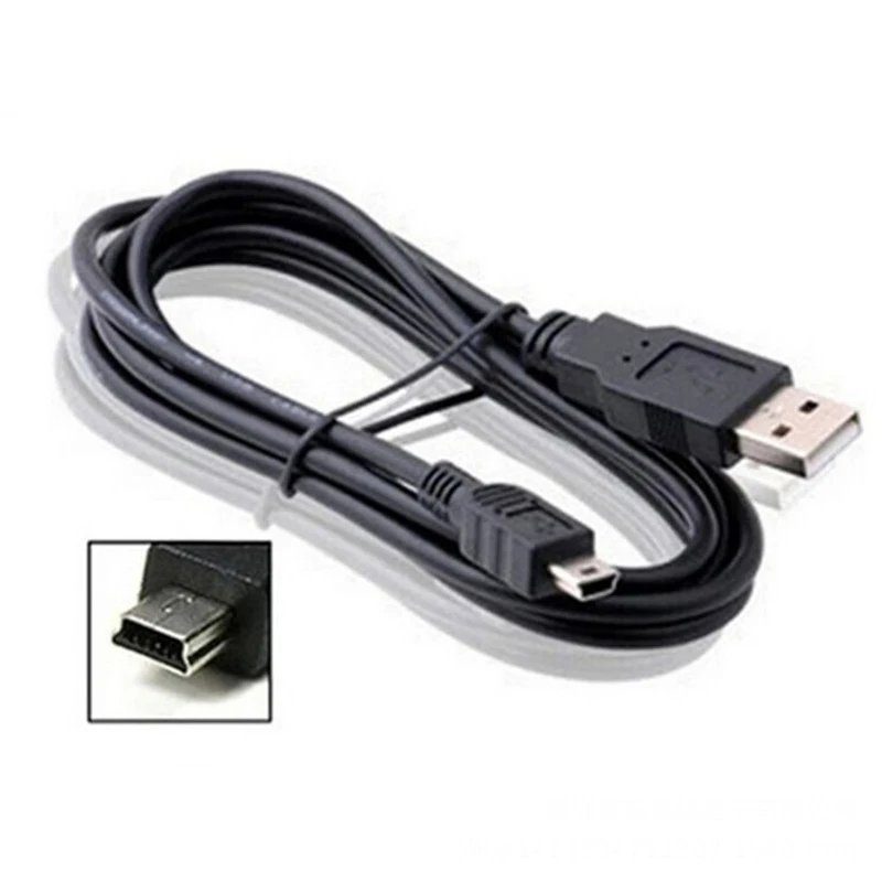 1M 1.5M Mini USB Cable Mini USB To USB Fast Charger Data Cable T Port Adapater For MP3 MP4 Player Car DVR Digital Camera 1M 1.5M Mini USB Cable Mini USB To USB Fast Charger Data Cable T Port Adapater For MP3 MP4 Player Car DVR Digital Camera