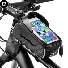 Rockbros Bike Bag Waterproof MTB Bicycle Bag 6 Touchscreen Bike font b Phone b font Case