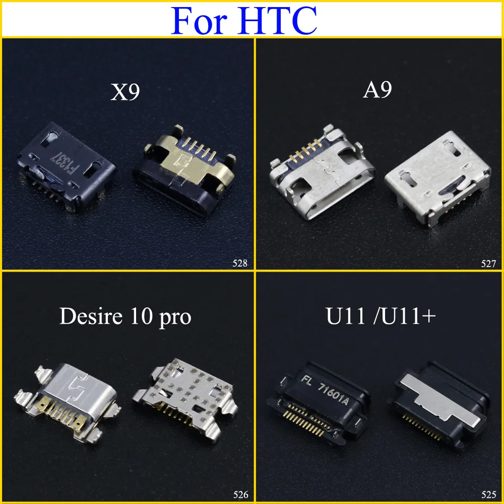2 шт. для HTC Desire 10 pro Micro USB разъем мини микро Usb v8 порт зарядки гнездо U11/U11 +/U 3w A9