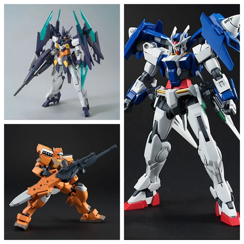 

Original Bandai Gundam Model HGBD 1/144 Creator oo 00 Stalker AGE2 Magnum Assembled PVC Assembled Model Dolls Figurals