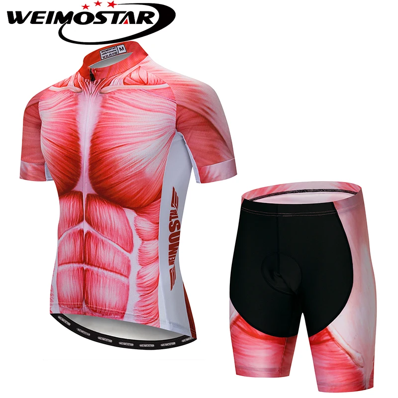 WEIMOSTAR 2018 pro team мужские велосипедные Джерси Ropa ciclismo Горные гелевые дышащие шорты на