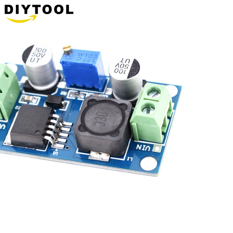1 шт. XL6019 5A ток постоянного тока в постоянный регулируемый Boost блок