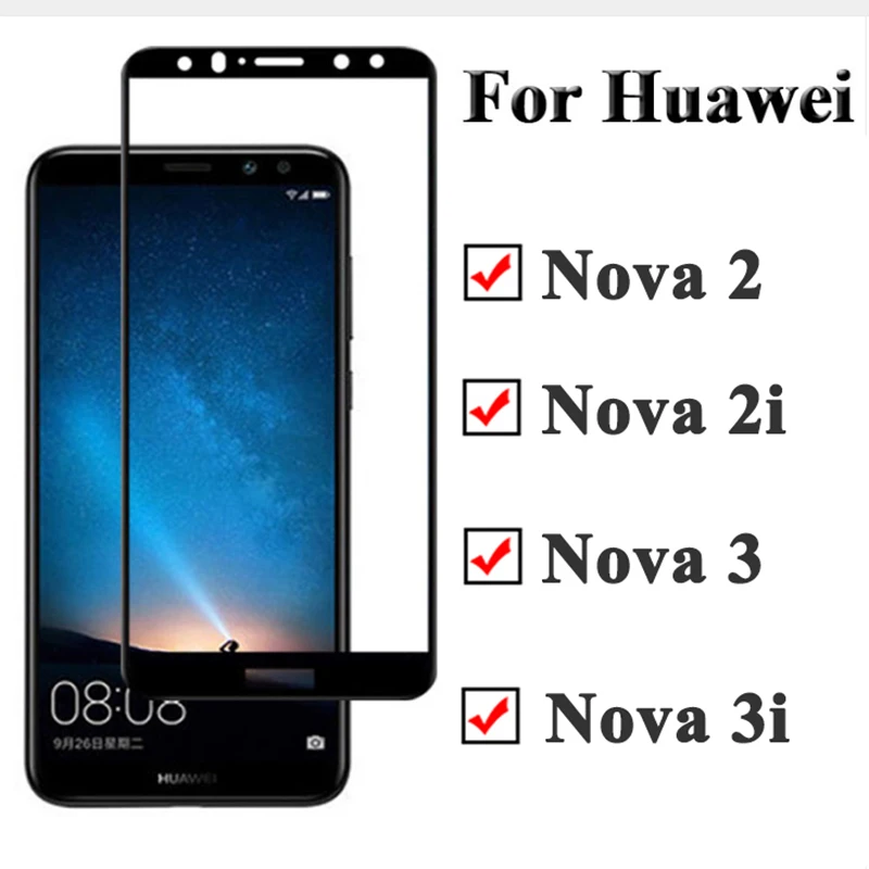 Защитное стекло для huawei nova 3, закаленное защитное стекло 2 2i 3i, Защитная пленка для экрана huavei nova 3i nova 3 nova 2 nova 2i nova 2 hawai i3 i i2