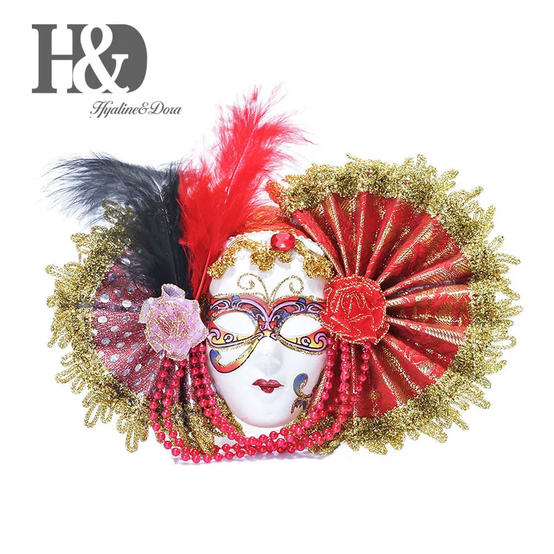 

H&D Lovely Mini Mask Venetian Masquerade Party Gift Halloween Decoration Wedding Favor Novelty Party Favor