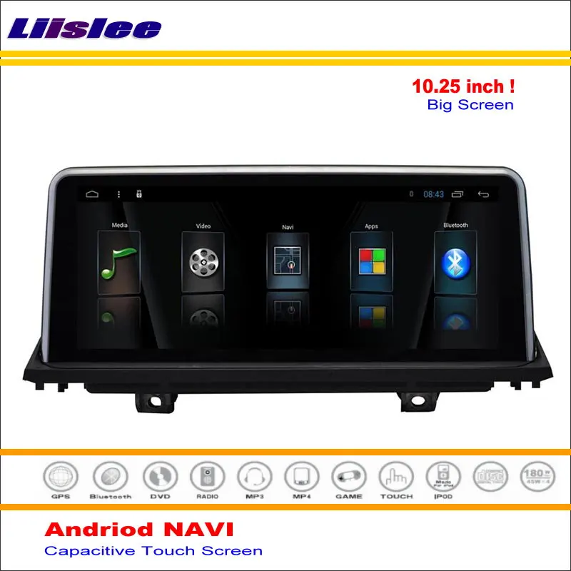 Discount Liislee Car Android GPS Nav Map Navigation System For BMW X5 E70 E71 2007~2014 Radio Stereo Audio Video Multimedia No DVD Player 2