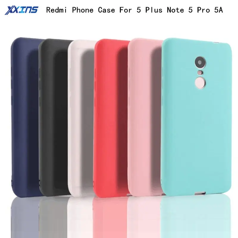 

Matter Phone Case for Xiaomi 6 A1 5X 6X Redmi 5A 5 Plus Note 5 Pro 4A Comfortable Silicone cover Redmi Note 5A 4X Note4 Note4x