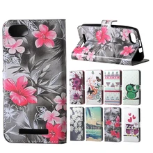 

For Fashion Flip wiko lenny 3 case Owl Blue Butterfly Lichee Grain Leather Phone Cases Hard Back Cover For wiko lenny 3