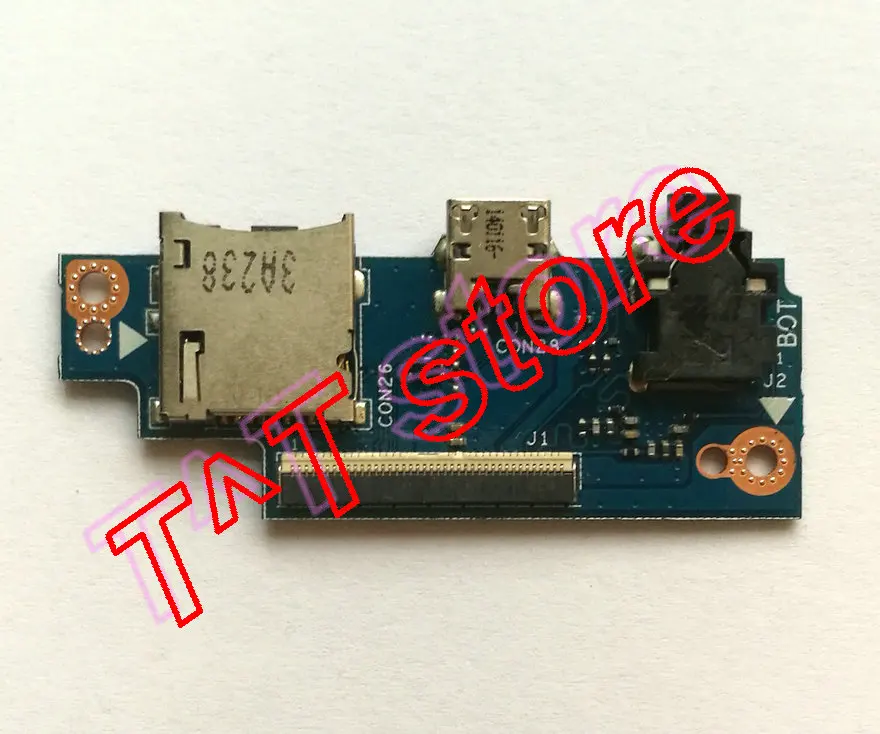 

original for TX201LA TX201LAF charger USB Audio Jack SD Card Board TX201LAF_PAD_USB_BD test good free shipping