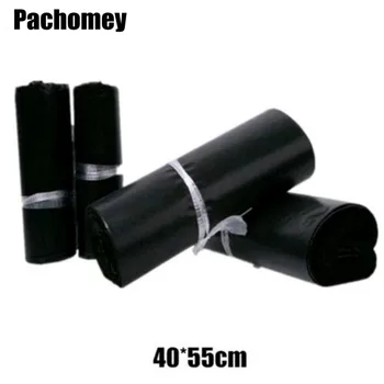 

Wholesale 40*55cm Black Color Large Poly Self Seal Mailing Bags Courier Poly Plastic Bags Express Mailer Packing Bag PP745