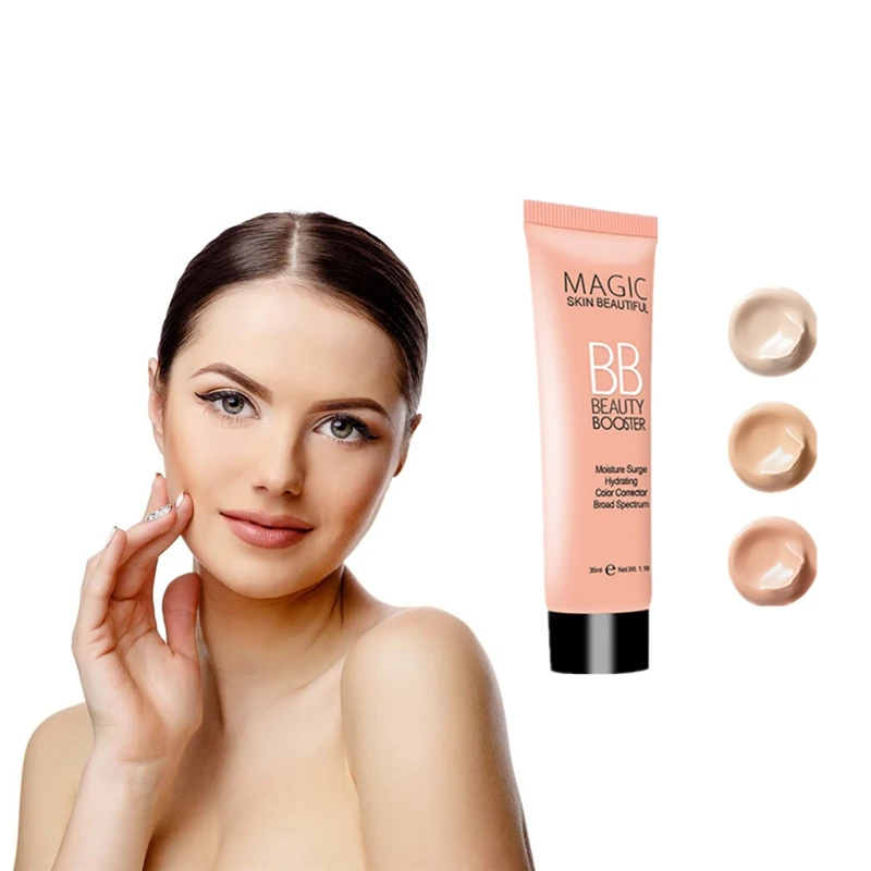 

Love Thanks BB Cream 35ml 3 Types Foundation Base BB CC Cream Perfect Cover Concealer Holi Pop BB Cream Korean Nature Cosmetics