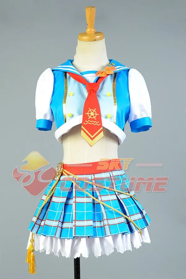 Костюм Моряка LoveLive костюм для косплея Love Live Hoshizora Rin Морской Хэллоуина женщин и
