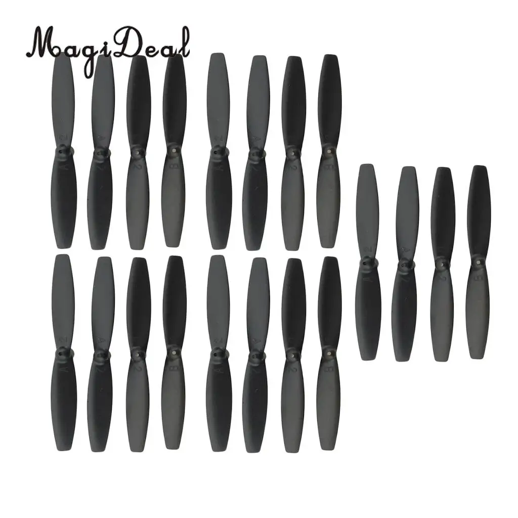 MagiDeal 20x Plastic Propeller Prop Spare Blade for UDI U31 U31W U36 U34W U36WH T25 RC Drone Quadcopter Parts
