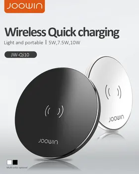 

JW-Qi10 Wireless Charger 10W High Power Fast Charging For Samsung Galaxy S7/S8/S9 Note7 USB Charger Pad for iphone 8/X/XS/XS MAX