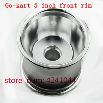

Kart 10x3.60-5 10x4.50-6 front wheel hub 5'' x130mm wide Bearing Aluminium alloy rims for 168 Go-kart F1 tail car 4 wheel drift