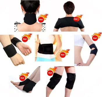 

Tourmaline set self-heating magnetic waist belt kneepad neck ankle support shoulder pad elbow Braces health care 11pcs free ship