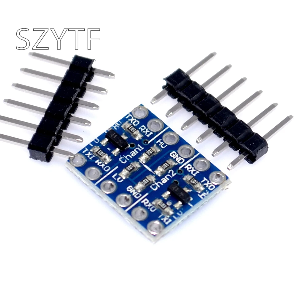 

5PCS 2 Channel IIC I2C Logic Level Converter Bi-Directional Module 5V to 3.3V