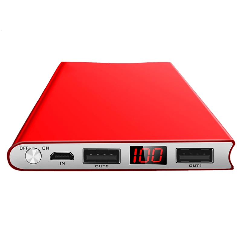 New Portable Ultra-thin Polymer 20000mAh Power Bank Poverbank Dual USB Ports External Battery Charger for Mobile Phones Tablets New Portable Ultra-thin Polymer 20000mAh Power Bank Poverbank Dual USB Ports External Battery Charger for Mobile Phones Tablets