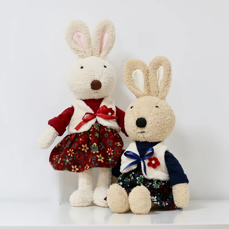 1 шт. Рождество Кролик плюшевый игрушечные лошадки мягкие заяц кролики мягкие плюшевая детская игрушка куклы для детей обувь девочек