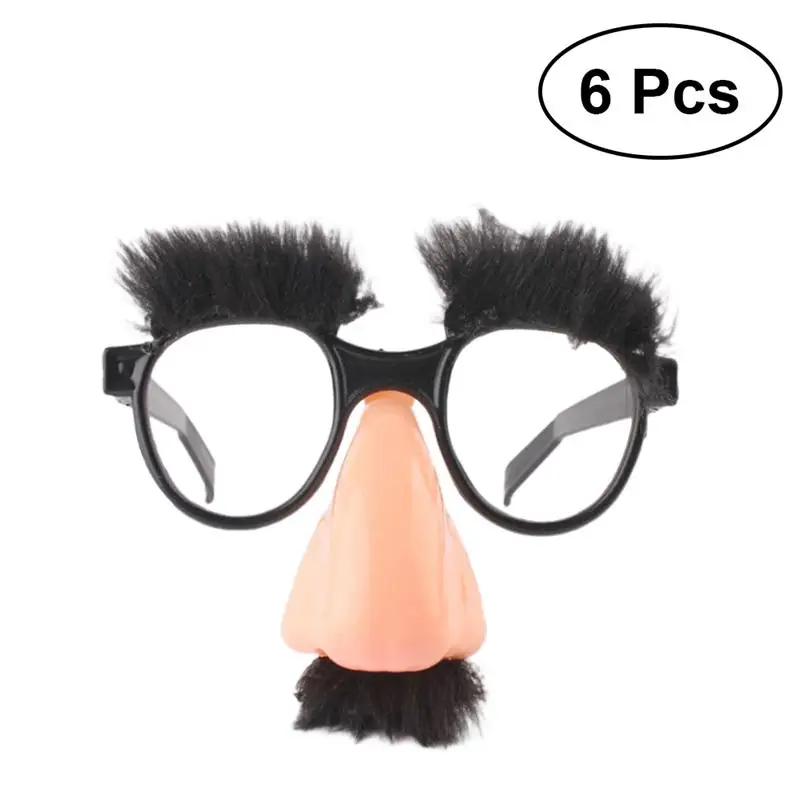 nose and glasses costume