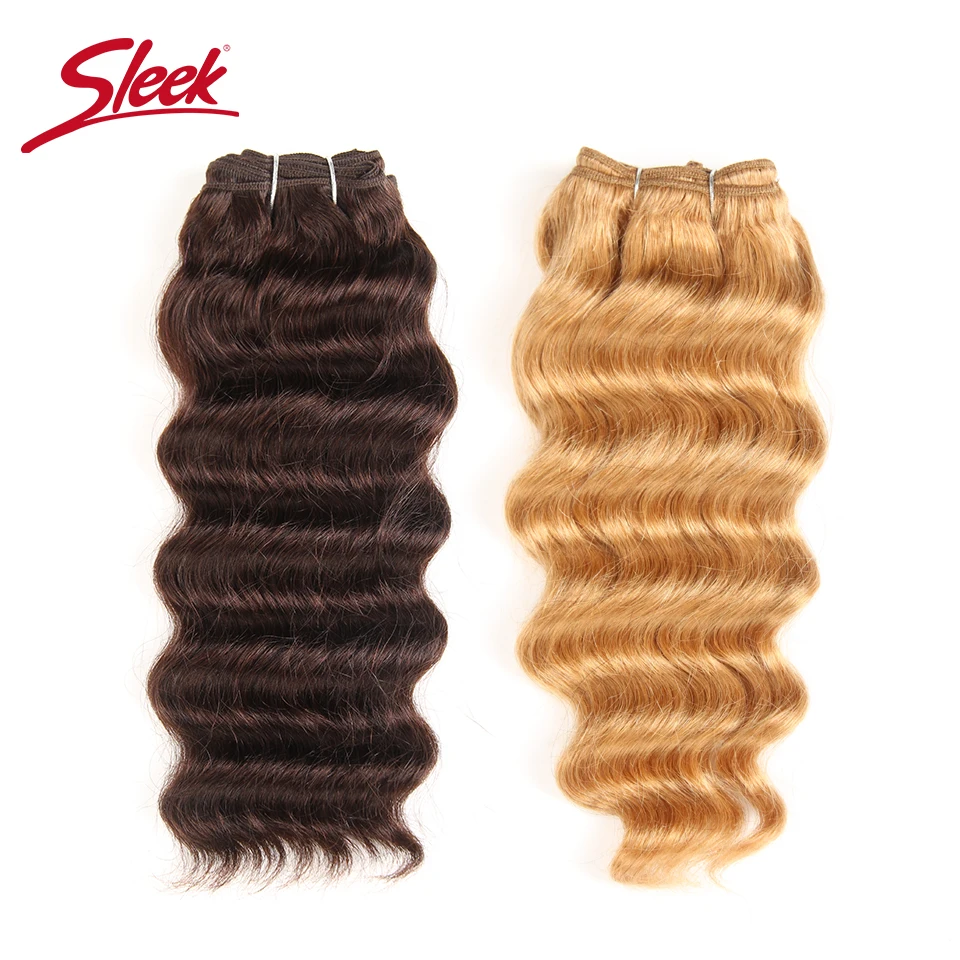 

Sleek Nature Hi Deep Hair 1 Piece Only Brazilian Deep Wave Human Hair Weave Bundles Deal #27 99J Burgundy Remy Hair Extension