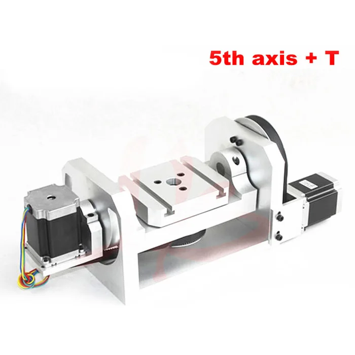 

A aixs B axis rotation axis with table 5axis cnc chuck Center height 98MM