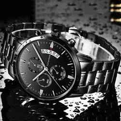Мужские спортивные часы лучший бренд класса люкс Бизнес наручные часы Relojes 2019 часы мужские модные кварцевые часы Relogio Masculino
