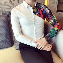 Men's Shirt Long Sleeve Shirts Designer High Quality Casual Slim Fit Men Shirt Business Dress Shirts Camisa Social Masculina