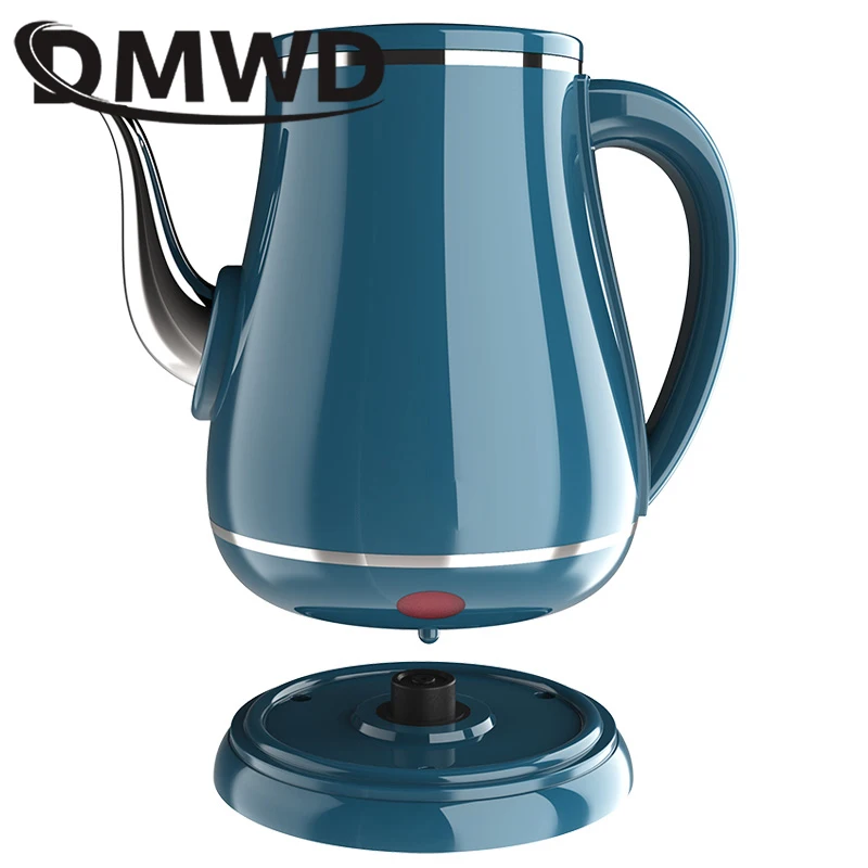 DMWD 1.8л Электрический чайник с длинным носиком для горячей воды быстрый нагрев из нержавеющей стали автоматическое отключение котла чайник нагреватель 1500 Вт ЕС