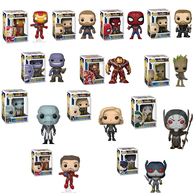 Funko Pop New Arrival Marvel Original The Avengers Thanos Iron Man Action Figure Collectible Model Toys For Christmas Gifts Funko Pop New Arrival Marvel Original The Avengers Thanos Iron Man Action Figure Collectible Model Toys For Christmas Gifts