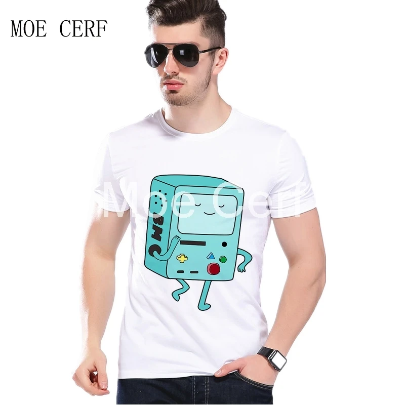 Christmas BMO Adventure Time T Shirt Men Video Games T-Shirt Casual Men's T-shirts Short Sleeve Boy's Tee Tops L1-A-35 Christmas BMO Adventure Time T Shirt Men Video Games T-Shirt Casual Men's T-shirts Short Sleeve Boy's Tee Tops L1-A-35