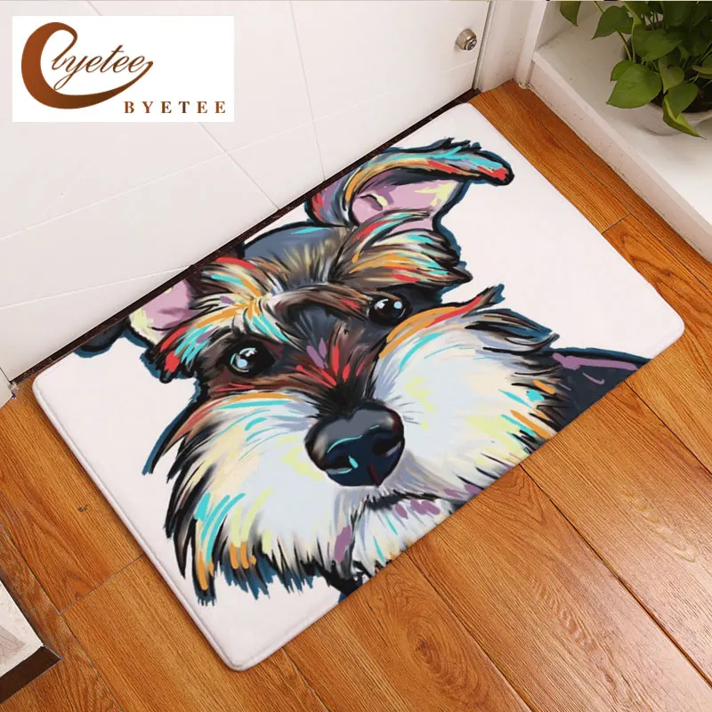 {Byetee} Dog Printed Doormats Bathroom Non-slip Pad Cartoon Bedroom Living Room Carpet Home Door Floor Mats {Byetee} Dog Printed Doormats Bathroom Non-slip Pad Cartoon Bedroom Living Room Carpet Home Door Floor Mats