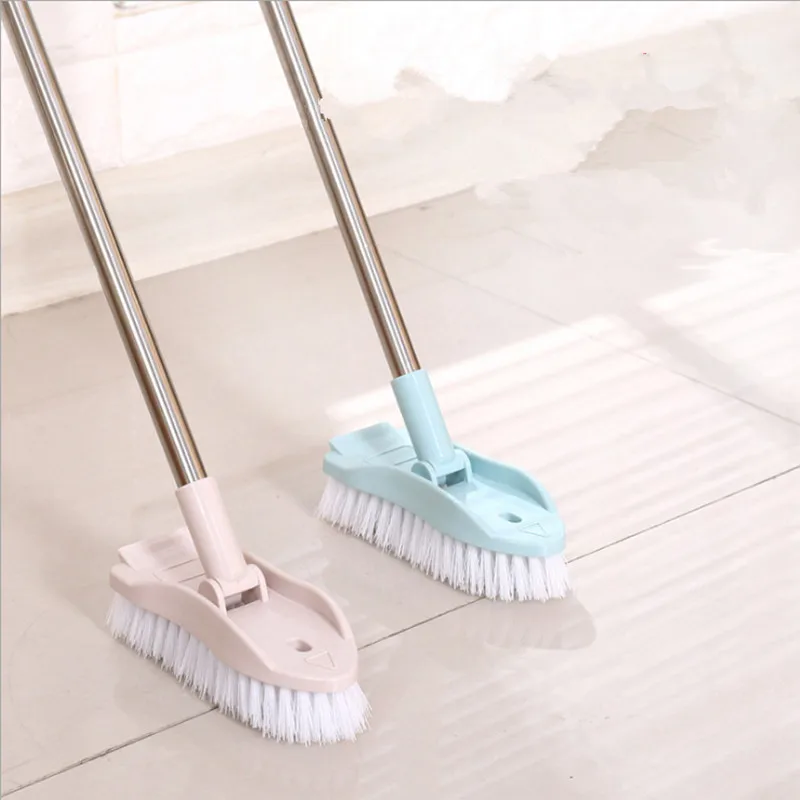 

Telescopic Cleaning Brush Long Handle Floor Brush Cleaning Supplies Brush Plastic Bristles Bathroom Brush Tile