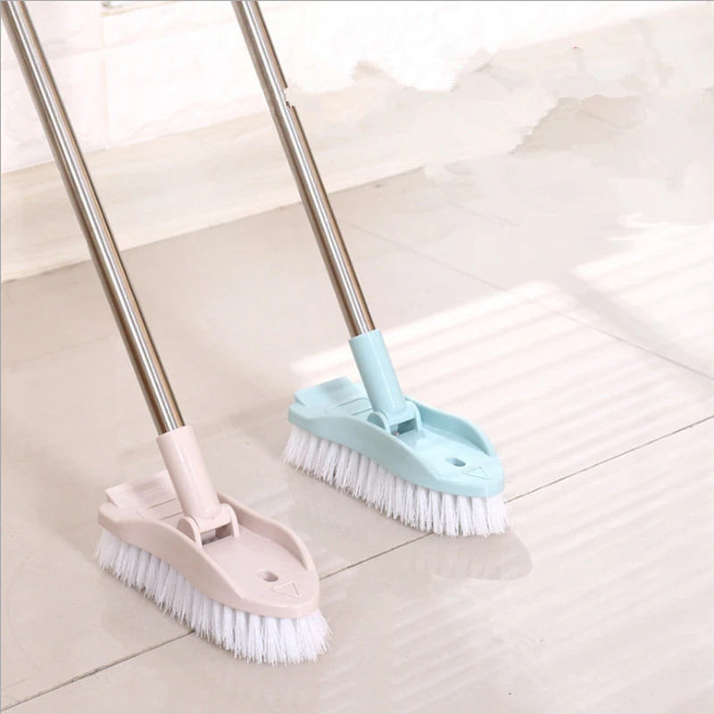 Epsilon Bathroom Tiles Cleaner Brush with Long Handle Floor