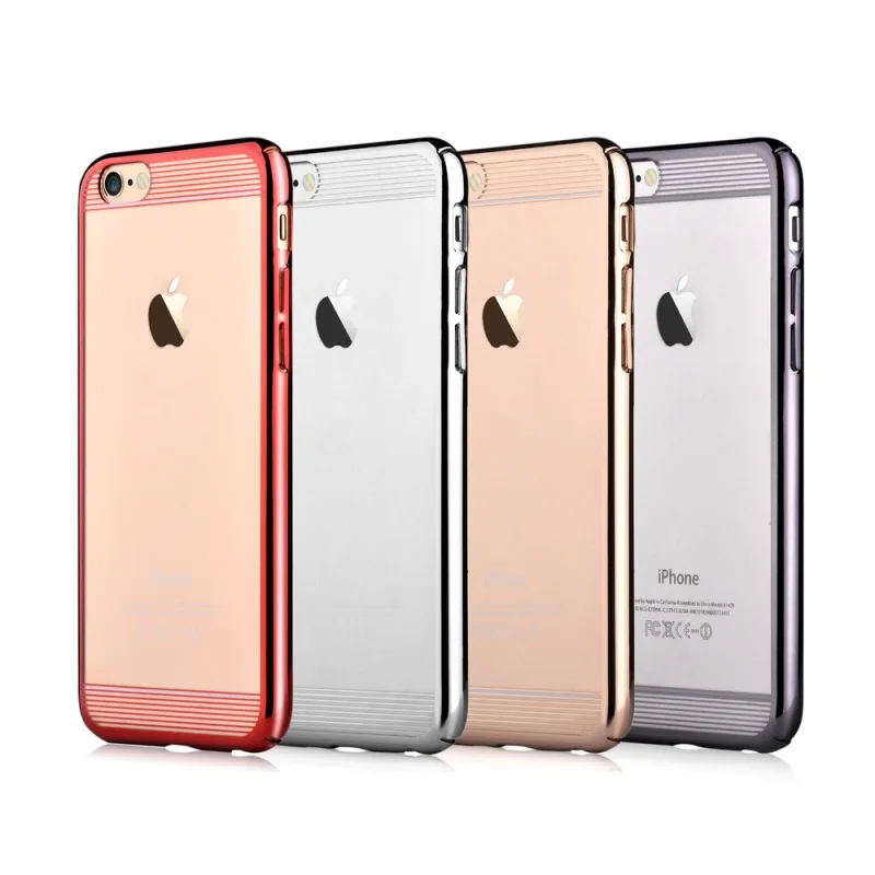 COMMA for iPhone 6 4 7 inch Brightness Plating Slim Hard Back Case for iPhone 6