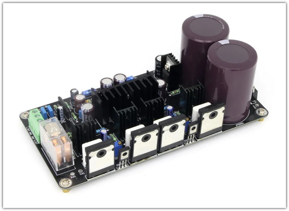 Аудиоусилитель A1943 C5200 / IRFP9240 IRFP240 UPC2581 Zoom 2*125 Вт двухканальный класс AB плата с