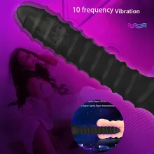 10 Speeds Mute Vibrator G Spot Massage Adult Sex Toys for Woman Anal Plug Dildo Vibrating Masturbator Sex Products Shop#E30