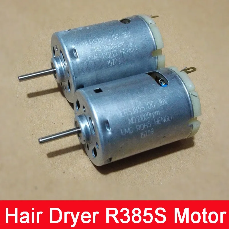 Hair Dryer Blower 12 36V R385S DC Motor High Speed Strong