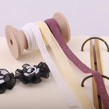 1 quintal de laço de algodão puro, decoração de casa, fitas, casamento, caixas de presente