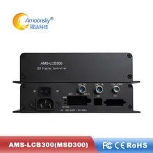 Novastar MSD300 full color LED video display sending card synchronous novastar send box inbuilt Meanwell power novastar mrv210 receiving card mrv210 1 mrv210 4