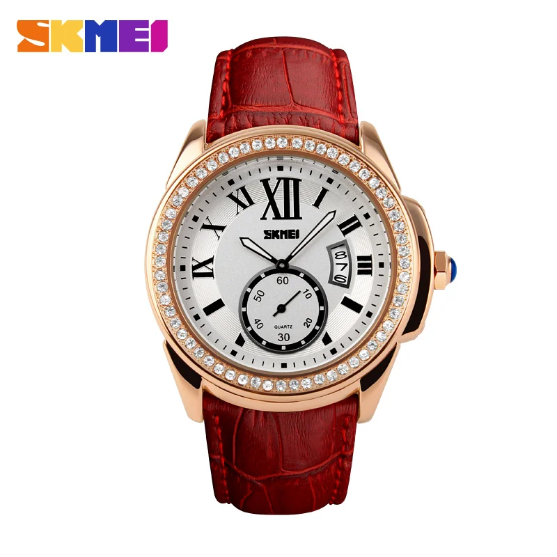 Reloj Hombre SK брендовые Простые Модные повседневные деловые часы мужские