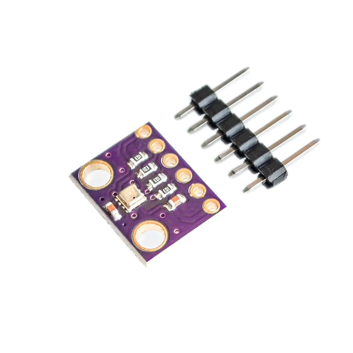 

BME280 GY-BME280 Digital Sensor SPI I2C Humidity Temperature and Barometric Pressure Sensor Module 1.8-5V DC High Precision