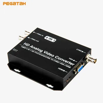 

720P 960H 1080P CVI HD to HDMI CVBS VGA Video Converter Support CVI loop output