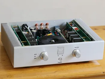 

New HiFi Amplifier T5 100W Dual Channel Merging Machine Front Power Amplifier Finished Product
