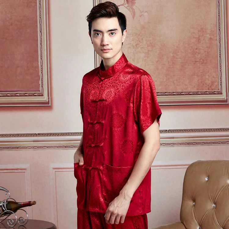 Shanghai Story mens shirt chinese traditional men clothing kungfu Top kimono shirt 6 color