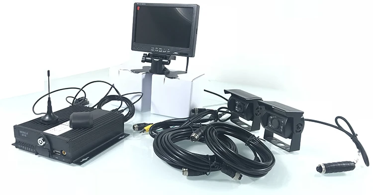 Gravação em Loop Monitoramento de Posicionamento Remoto do Pixel Monitoramento de Escavadeira Dual Card Canal Coaxial hd 4 Ahd960p 3g Gps Kit sd 17 Dual card SD gravação em loop canal