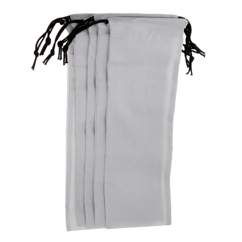 5Pcs/ Set Hair Straightener Bag Travel Drawstring Pouch Storage for Hair Straighteners Curling Flat Irons Waterproof Cloth