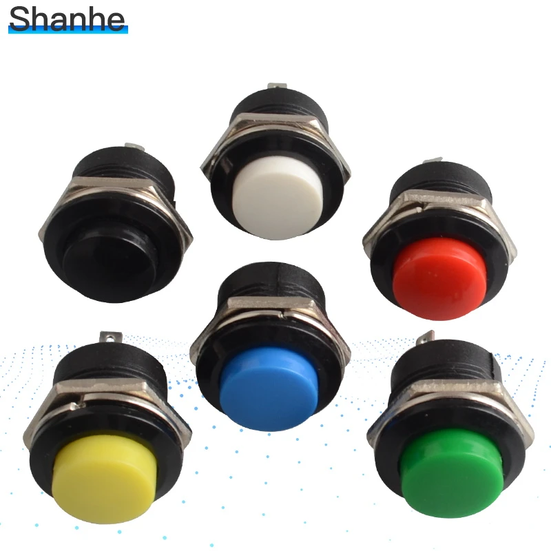 5pcs Momentary Push Button Switch Off On 16mm Switch Switch Switch Onswitch On On Aliexpress