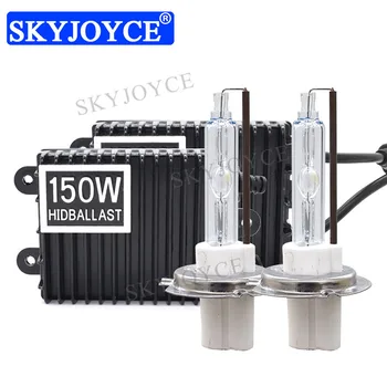 

High Power 150W Xenon HID Headlight Kit AC 12V 150W HID Ballast Fast Bright Ceramics HID Bulb Xenon H11 9005 9006 H1 H7 HID Kit