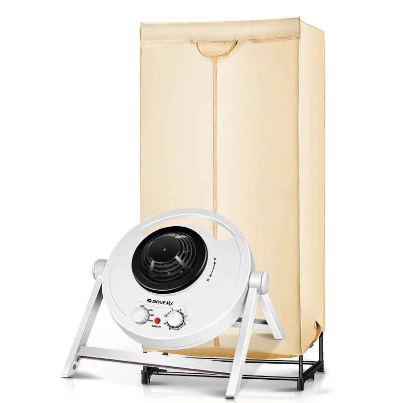 Household double decked wardrobe air dryers baby available clothes